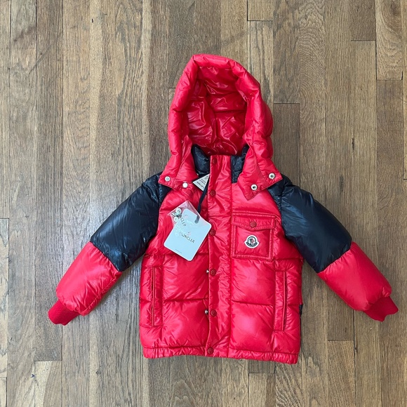 Moncler (new with tag) Kids Down Ski Jacket size 3 / 100cm - Picture 1 of 7